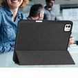 Puzdro pre iPad Pro 11" 2024 (5 gen.), Smartcase s priestorom pre stylus, čierne