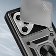 Obal na mobil pre Honor 400 Pro 5G, CamShield Slide, strieborné