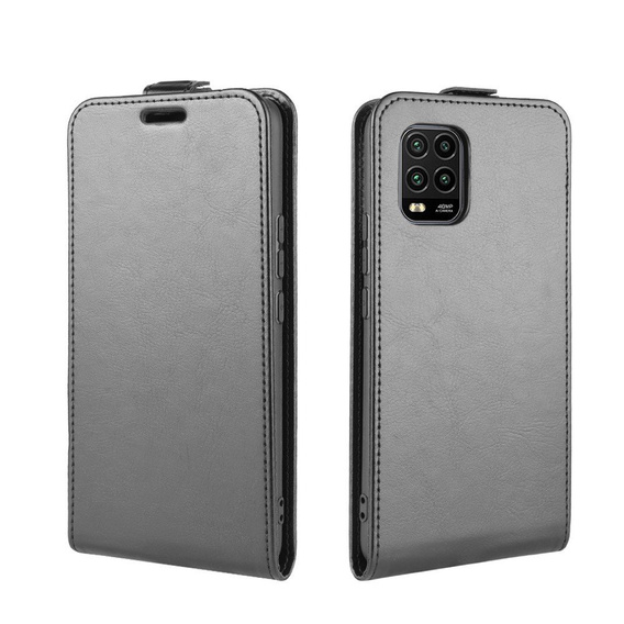 Klapkové puzdro pre Xiaomi Mi 10 Lite, Flip, čierne