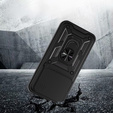 Obal na mobil pre Honor 400 5G, CamShield Slide, čierne