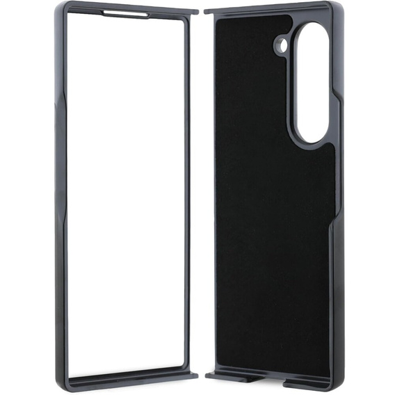 GUESS Obal na mobil pre Samsung Galaxy Z Fold6, 4G Big Metal Logo, hnedé