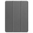 Puzdro pre iPad Pro 11" 2024 (5 gen.), Smartcase s priestorom pre stylus, sivé
