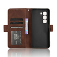 Klapkové puzdro pre Infinix Hot 50 Pro+ 4G, Card Slot, hnedé
