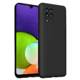 Obal na mobil pre Samsung Galaxy A22 / M22 4G / LTE, Silicone Lite, čierne