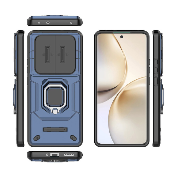 Obal na mobil pre Realme 14 Pro 5G, CamShield Slide, modré