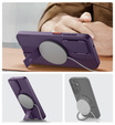 Puzdro pre Samsung Galaxy S25, Suritch Shockproof, pre MagSafe, fialové