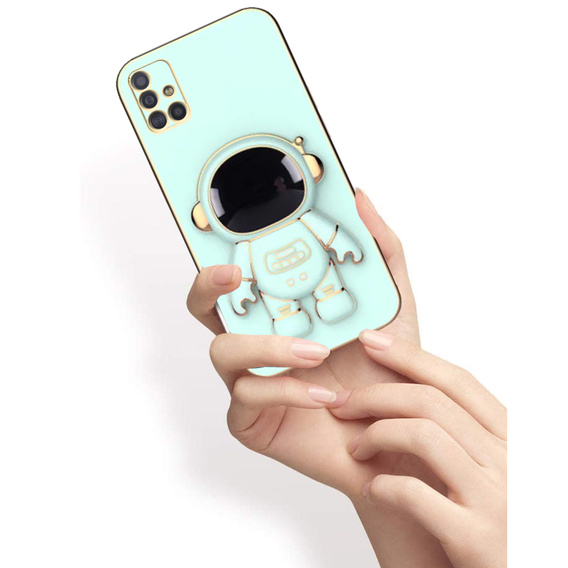 Obal na mobil pre Samsung Galaxy A71, Astronaut, mätové