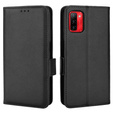 Klapkové puzdro pre Ulefone Note 12P, Wallet Litchi Magnet, čierne