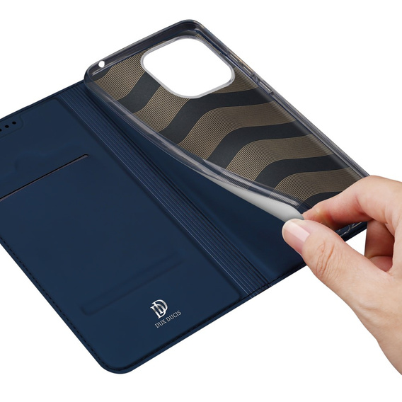 Dux Ducis Obal na mobil pre Xiaomi Redmi 12C, Skinpro, tmavomodré