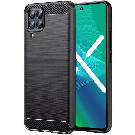 Obal na mobil pre Samsung Galaxy M53 5G, Carbon, čierne