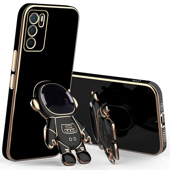 Obal na mobil pre Oppo A16, Astronaut, čierne
