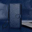 Flipové puzdro pre Realme Note 70T 4G, Wallet Rhombus, modré