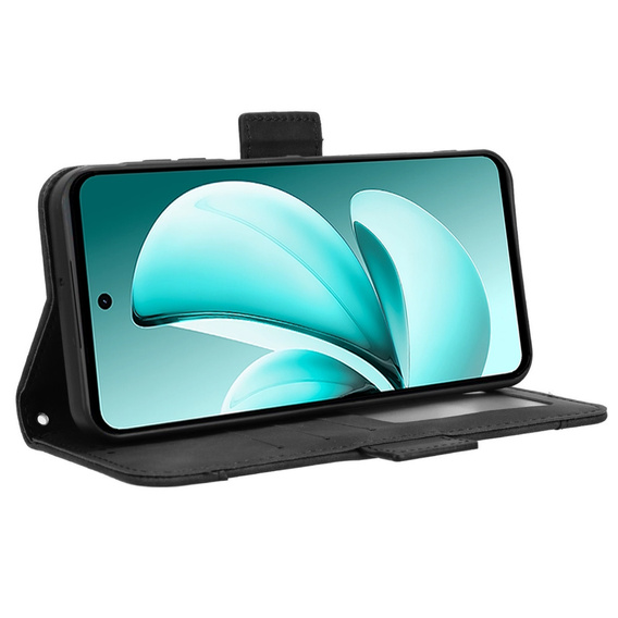 Klapkové puzdro pre Realme C71, Card Slot, čierne