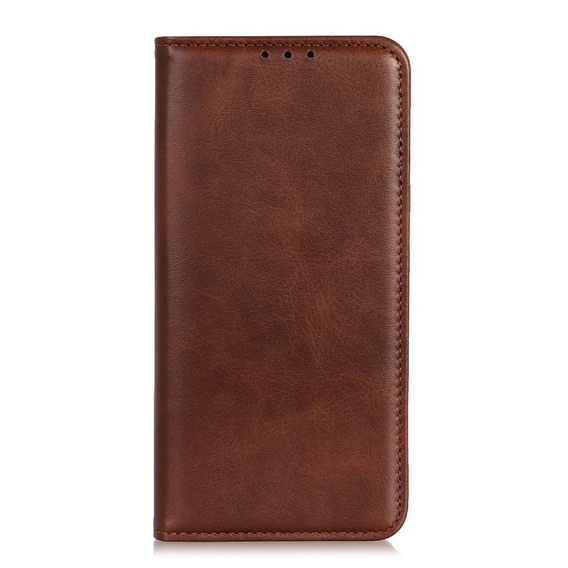 Flipové puzdro pre Samsung Galaxy M51, Split Leather, hnedé