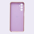Obal na mobil pre Samsung Galaxy A14 4G/5G, Electro heart, fialové