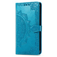 Klapkové puzdro pre Xiaomi Redmi Note 12S, Mandala, modré