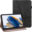 Puzdro pre Samsung Galaxy Tab A9+, Classic, s priestorom pre stylus, čierne