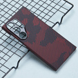 Puzdro pre Samsung Galaxy S24 Ultra, Aramid Fiber MagSafe, červené