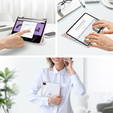 Puzdro pre iPad Pro 11" 2024 (5 gen.), Dux Ducis TOBY, ružové