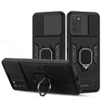 Puzdro pre Samsung Galaxy A03s, KickStand Camera Lens, modré
