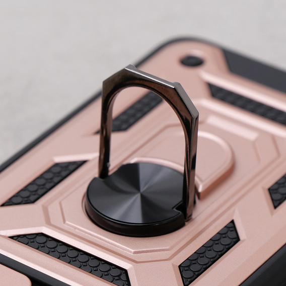 Obal na mobil pre Motorola Moto G84 5G, CamShield Slide, ružové rose gold