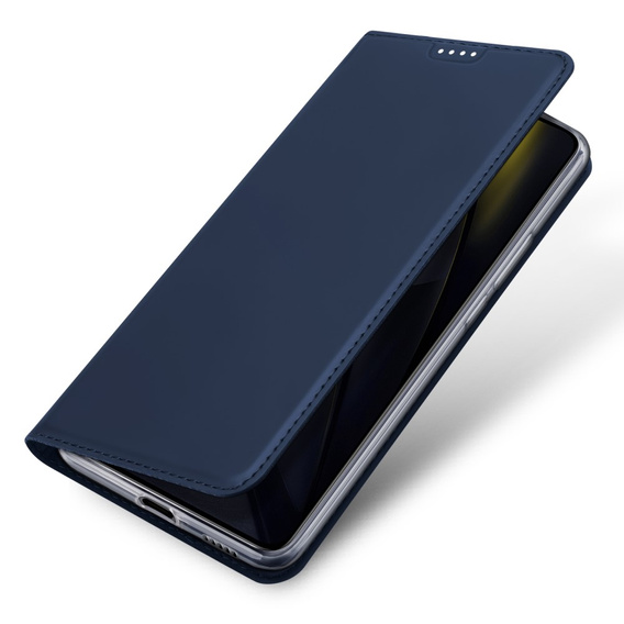 Dux Ducis Obal na mobil pre Xiaomi Poco F6, Skinpro, tmavomodré