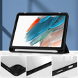 Puzdro pre Samsung Galaxy Tab A9, Smartcase Hybrid, so slotom na stylus, čierne