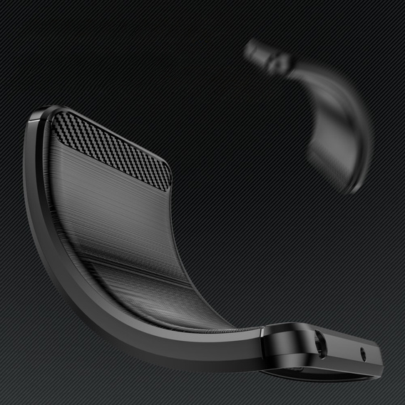 Obal na mobil pre Honor X8a 5G, Carbon, čierne