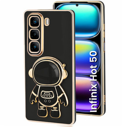 Obal na mobil pre Infinix Hot 50 4G, Astronaut, čierne