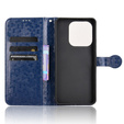 Flipové puzdro pre Xiaomi Redmi Note 14 4G, Wallet Rhombus, modré
