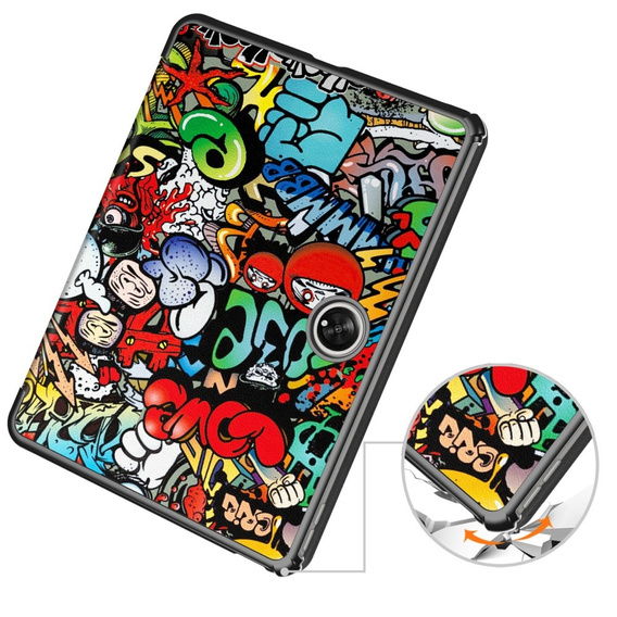 Puzdro pre OnePlus Pad, Smartcase, graffiti