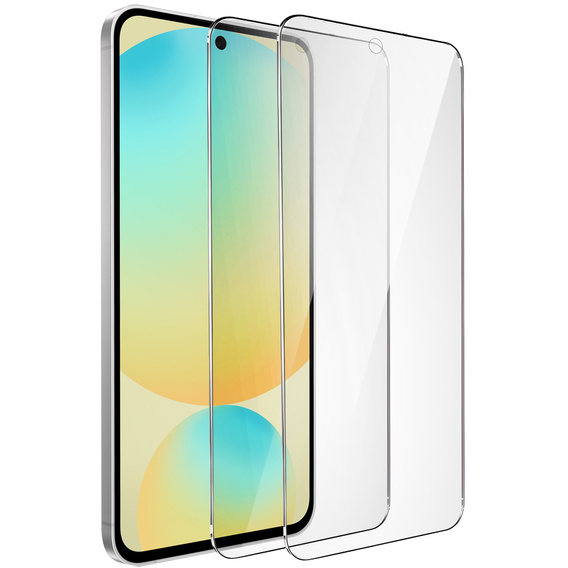 2x tvrdené sklo ERBORD 9H Hard Glass na displeji pre Samsung Galaxy S24 FE 5G