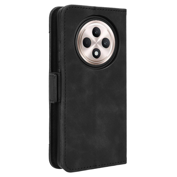 Klapkové puzdro pre Oppo Reno 12FS / 12F, Card Slot, čierne