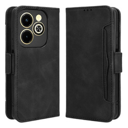 Klapkové puzdro pre Infinix Hot 40i, Card Slot, čierne