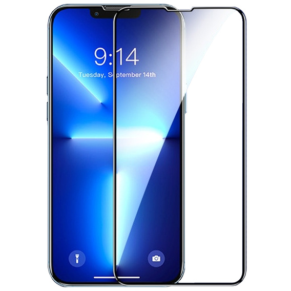 3D tvrdené sklo pre iPhone 14 Plus, čierne
