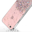 Obal na mobil pre iPhone 6/6s 4.7, Glittery, ružové