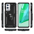 Pancierované obal na mobil pre OnePlus 9 Pro, Nox Case Ring, čierne