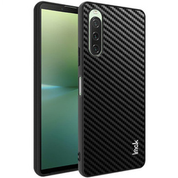 IMAK Obal na mobil pre Sony Xperia 10 V, LX-5 Series, Carbon, čierne
