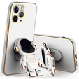 Obal na mobil pre iPhone 13 Pro, Astronaut, biele