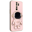 Obal na mobil pre Xiaomi Redmi Note 8 Pro, Astronaut, ružové rose gold