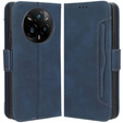 Klapkové puzdro pre Realme 14 Pro 5G, Card Slot, tmavomodré