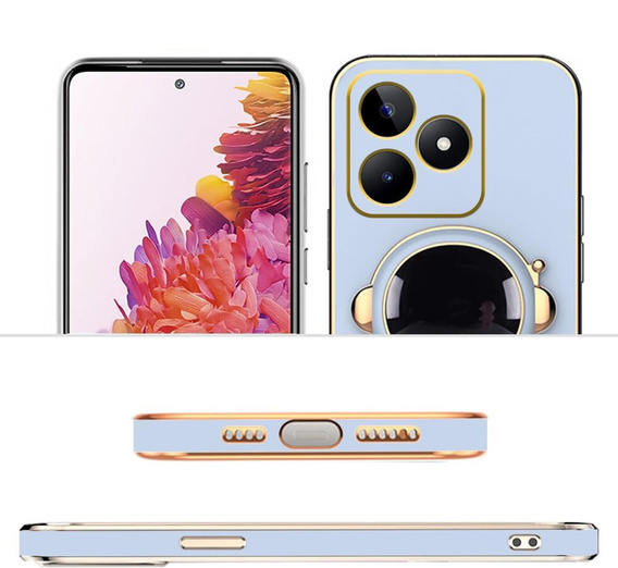 Obal na mobil pre Realme Note 50, Astronaut, modré