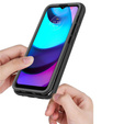 Puzdro pre Motorola Moto E20, Shockproof, s fóliou, modré