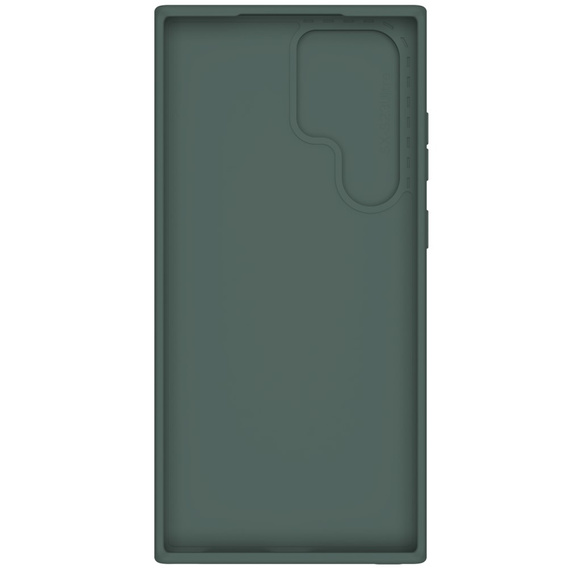 Puzdro NILLKIN pre Samsung Galaxy S23 Ultra, silikónové puzdro CamShield pre MagSafe, zelený