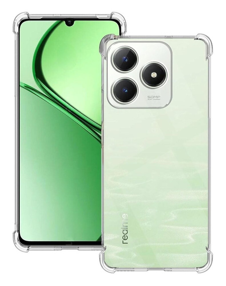 Obal na mobil pre Realme C63, Dropproof, priehľadné