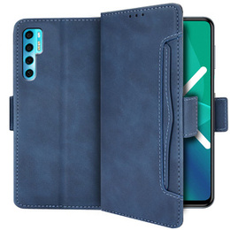 Klapkové puzdro pre TCL 20 Pro 5G, Card Slot, modré