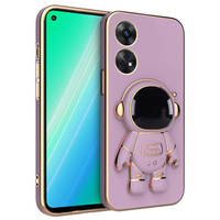 Obal na mobil pre Oppo Reno8 T, Astronaut, fialové