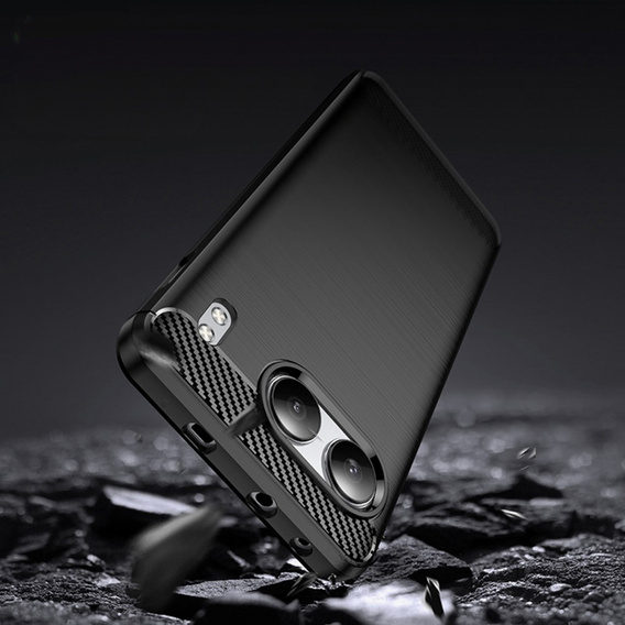Obal na mobil pre OnePlus Nord 4, Carbon, čierne