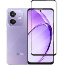 3D tvrdené sklo pre Oppo A40 / Oppo A40m, čierny rám