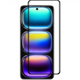 3D tvrdené sklo pre Infinix Hot 50i 4G, čierny rám